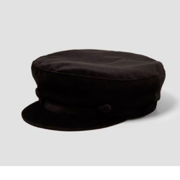 velvet baker boy hat